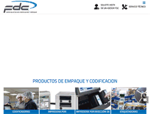 Tablet Screenshot of fdcsales.com